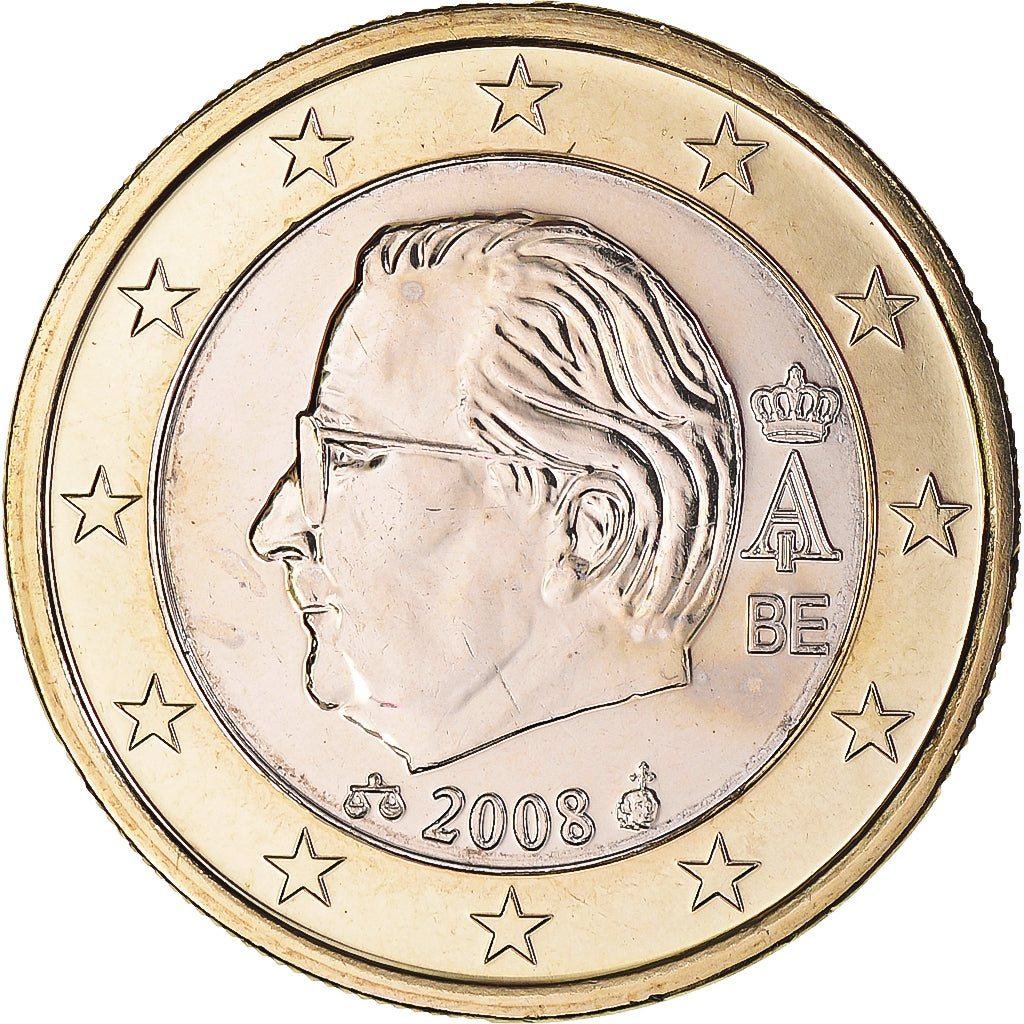 Belgique, Euro, 2008, Bruxelles, SUP+, Bimétallique, KM:280