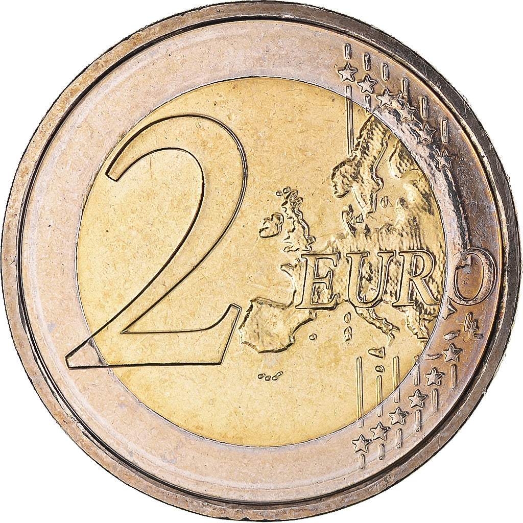 Belgium, 2 Euro, 2008, MS(60-62), Bi-Metallic, KM:281