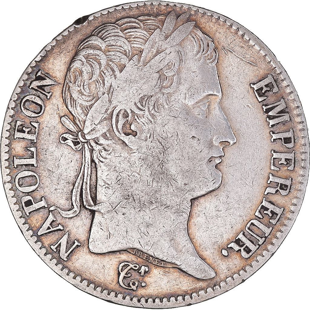 Monnaie, France, Napoléon I, 5 Francs, 1813, Perpignan, TB+, Argent
