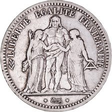 Coin, France, Hercule, 5 Francs, 1848, Paris, VF(30-35), Silver, KM:756.1