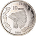 Coin, United States, Sioux, 10 Cents, 2014, Proof, MS(65-70), Copper-nickel