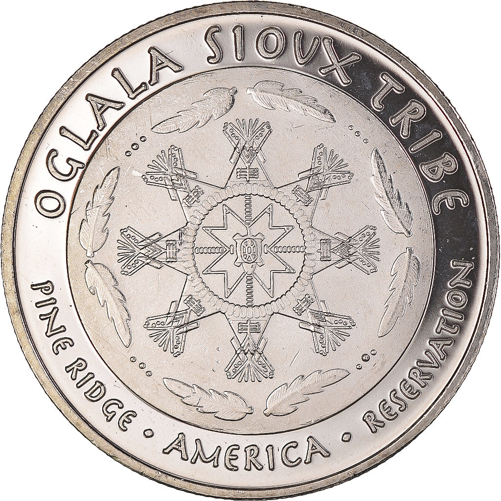 Munten, Verenigde Staten, Sioux, 50 Cents, 2014, Proof, FDC, Cupro-nikkel