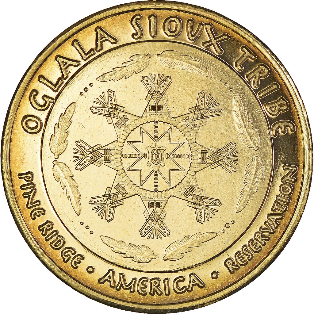 Monnaie, États-Unis, Sioux, Dollar, 2014, Proof, FDC, Cuivre