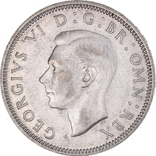 Moneta, Wielka Brytania, George VI, Shilling, 1944, AU(55-58), Srebro, KM:854