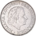 Coin, Netherlands, Juliana, 2-1/2 Gulden, 1963, AU(50-53), Silver, KM:185