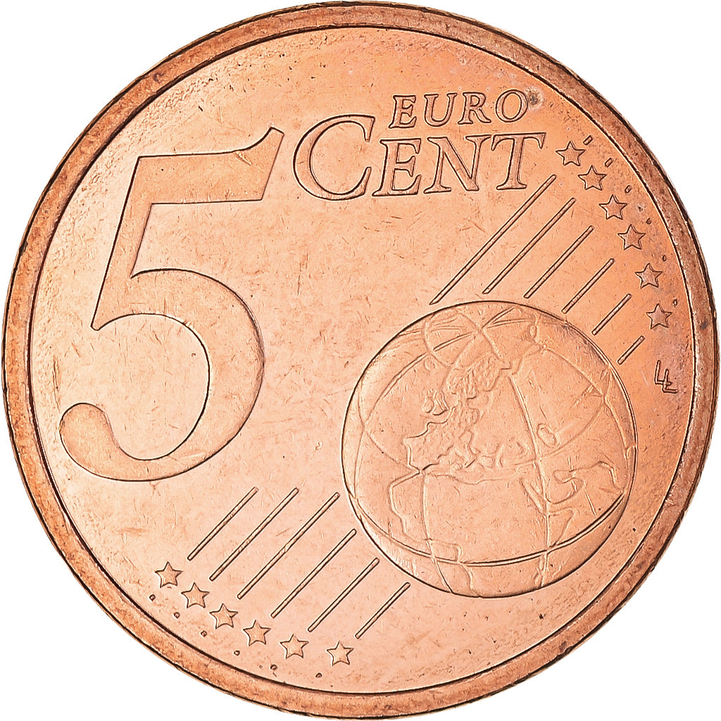 Andorra, 5 Euro Cent, 2014, EBC, Cobre chapado en acero, KM:522