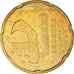Andorre, 20 Euro Cent, 2014, SUP, Bronze-Aluminium, KM:524