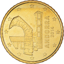 Andorra, 50 Euro Cent, 2014, AU(55-58), Aluminum-Bronze, KM:525