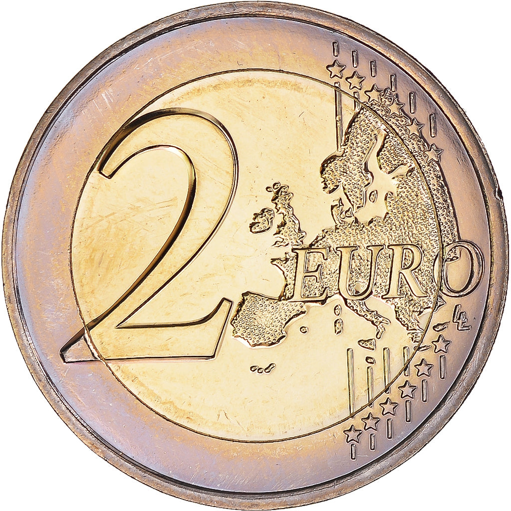 France, 2 Euro, 2012, Paris, Abbé Pierre, MS(60-62), Bi-Metallic, Gadoury:15