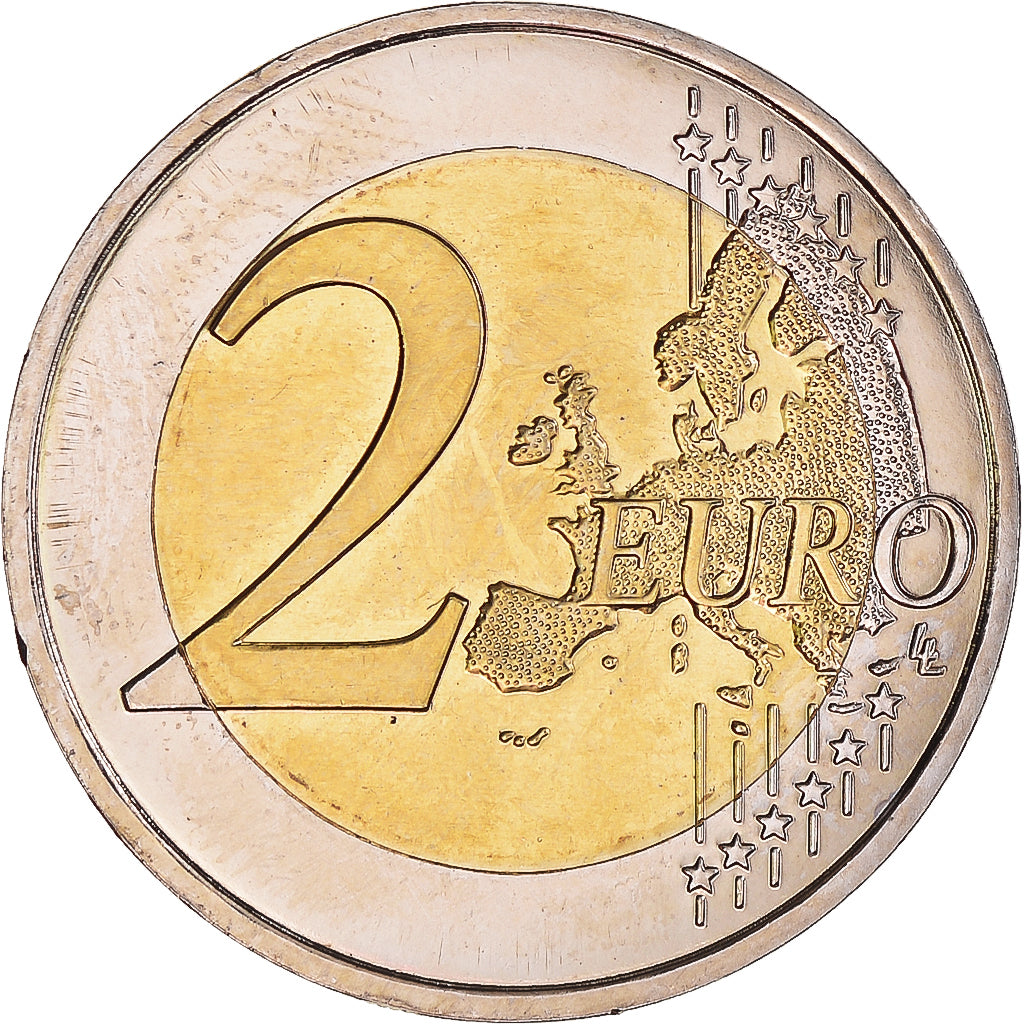 France, 2 Euro, 2014, Paris, 70éme Anniversaire Du Dday, SUP+, Bimétallique