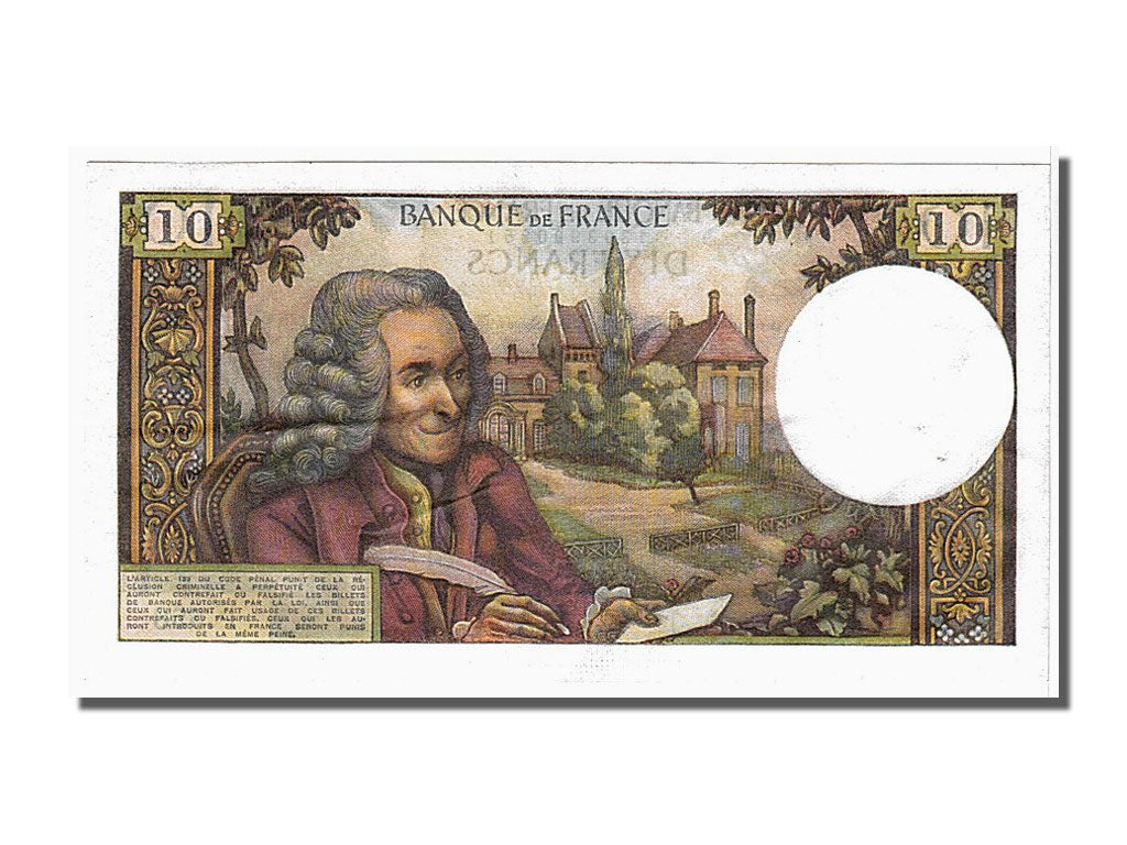 10 Francs type Voltaire