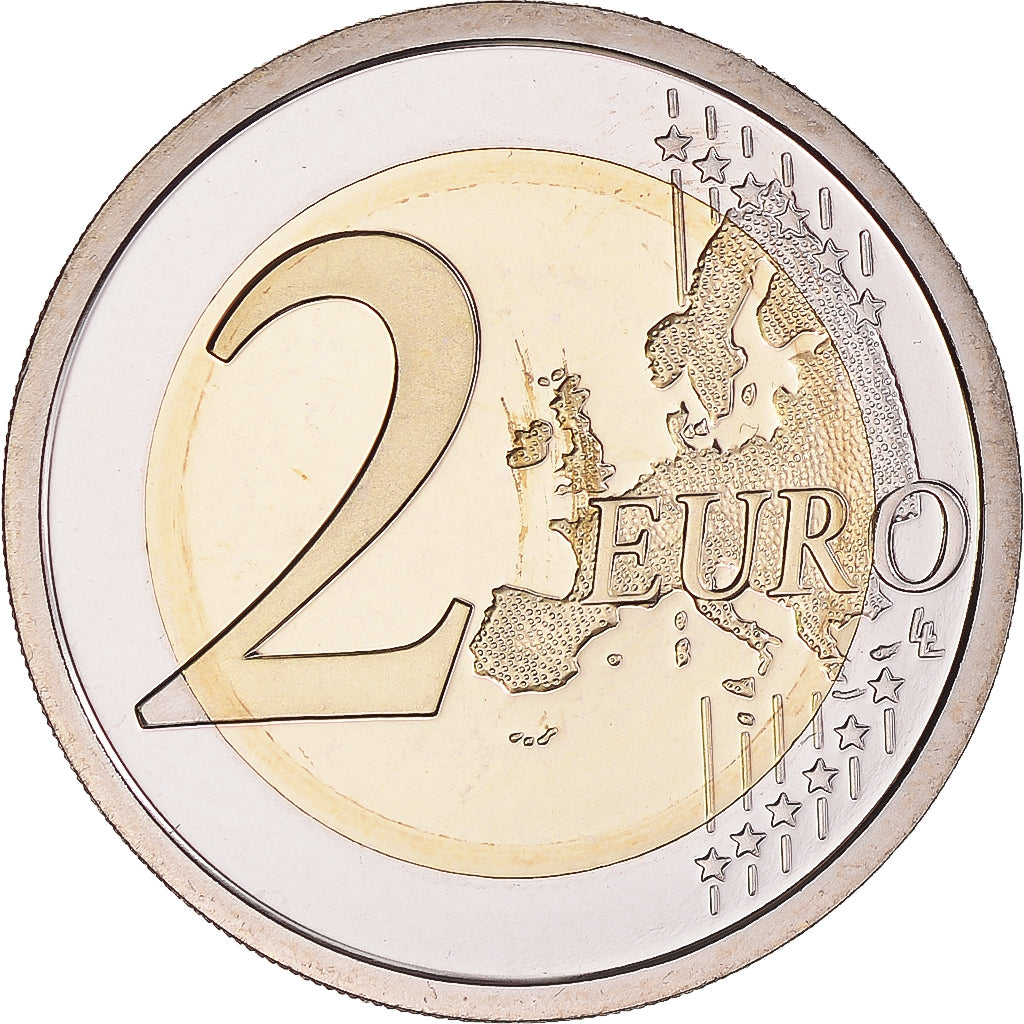 CIDADE DO VATICANO, 2 Euro, 2011, Rome, Proof, MS(65-70), Bimetálico, KM:389