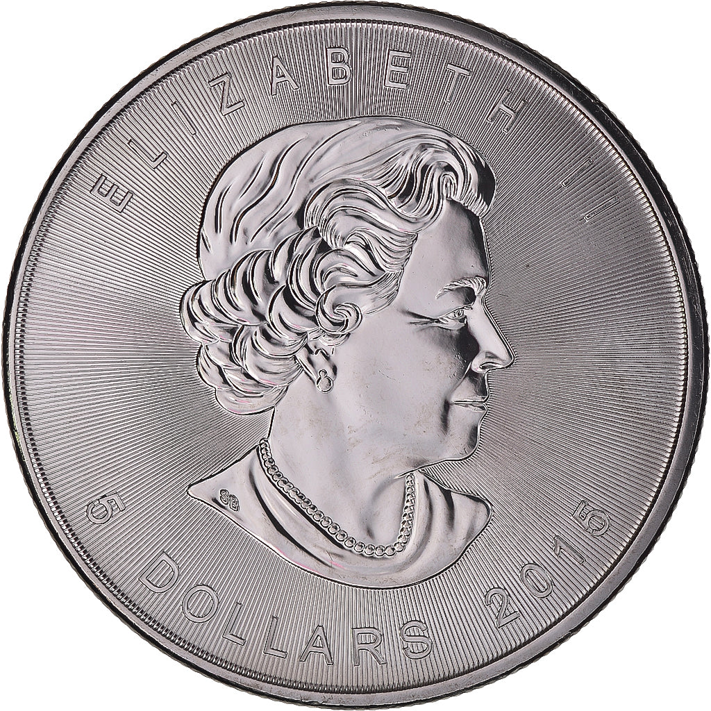 Coin, Canada, Elizabeth II, 5 Dollars, 2015, Ottawa, MS(65-70), Silver