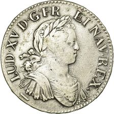 Münze, Frankreich, Louis XV, Écu aux 8 L, Ecu, 1725, Lille, S+, Silber