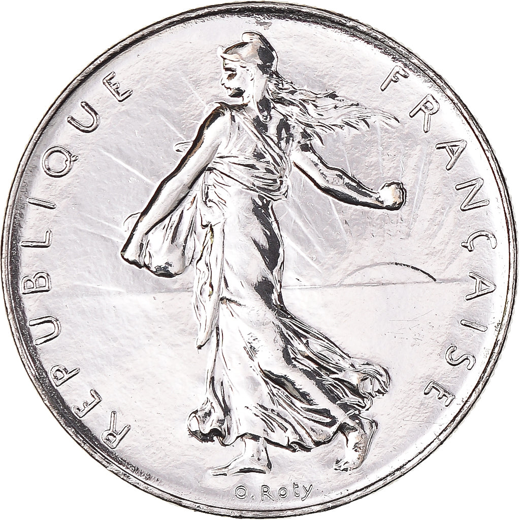 Moneta, Francia, Semeuse, Franc, 2001, Paris, BU, FDC, Nichel, KM:925.2