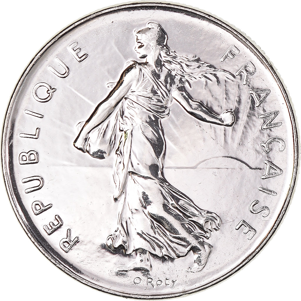 Monnaie, France, Semeuse, 5 Francs, 2001, Paris, BU, FDC, Nickel Clad