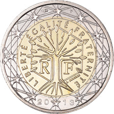 Francia, 2 Euro, 2013, Paris, BU, FDC, Bi-metallico, Gadoury:8a., KM:1414