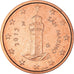 San Marino, Euro Cent, 2012, Rome, BU, MS(65-70), Copper Plated Steel, KM:440
