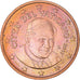 VATICAN CITY, 2 Euro Cent, 2011, Rome, BU, MS(65-70), Copper Plated Steel