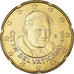 VATICAN CITY, 20 Euro Cent, 2012, Rome, BU, MS(65-70), Brass, KM:386