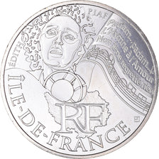 Francia, 10 Euro, Île-de-France, 2012, Paris, FDC, Argento, Gadoury:EU514