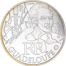 France, 10 Euro, 2012, Paris, Guadeloupe, MS(65-70), Silver, Gadoury:EU514