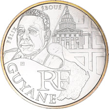 France, 10 Euro, 2012, Paris, Guyane, MS(65-70), Silver, Gadoury:EU514, KM:1872