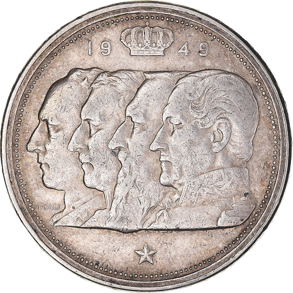 Moneda, Bélgica, Régence Prince Charles, 100 Francs, 100 Frank, 1949, MBC