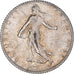 Coin, France, Semeuse, Franc, 1914, Paris, AU(55-58), Silver, KM:844.1