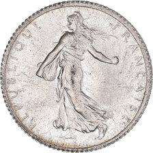 Moneta, Francia, Semeuse, Franc, 1916, Paris, SPL-, Argento, KM:844.1
