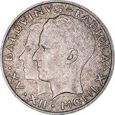 Moneta, Belgio, Baudouin I, 50 Francs, 50 Frank, 1960, BB+, Argento, KM:152.1