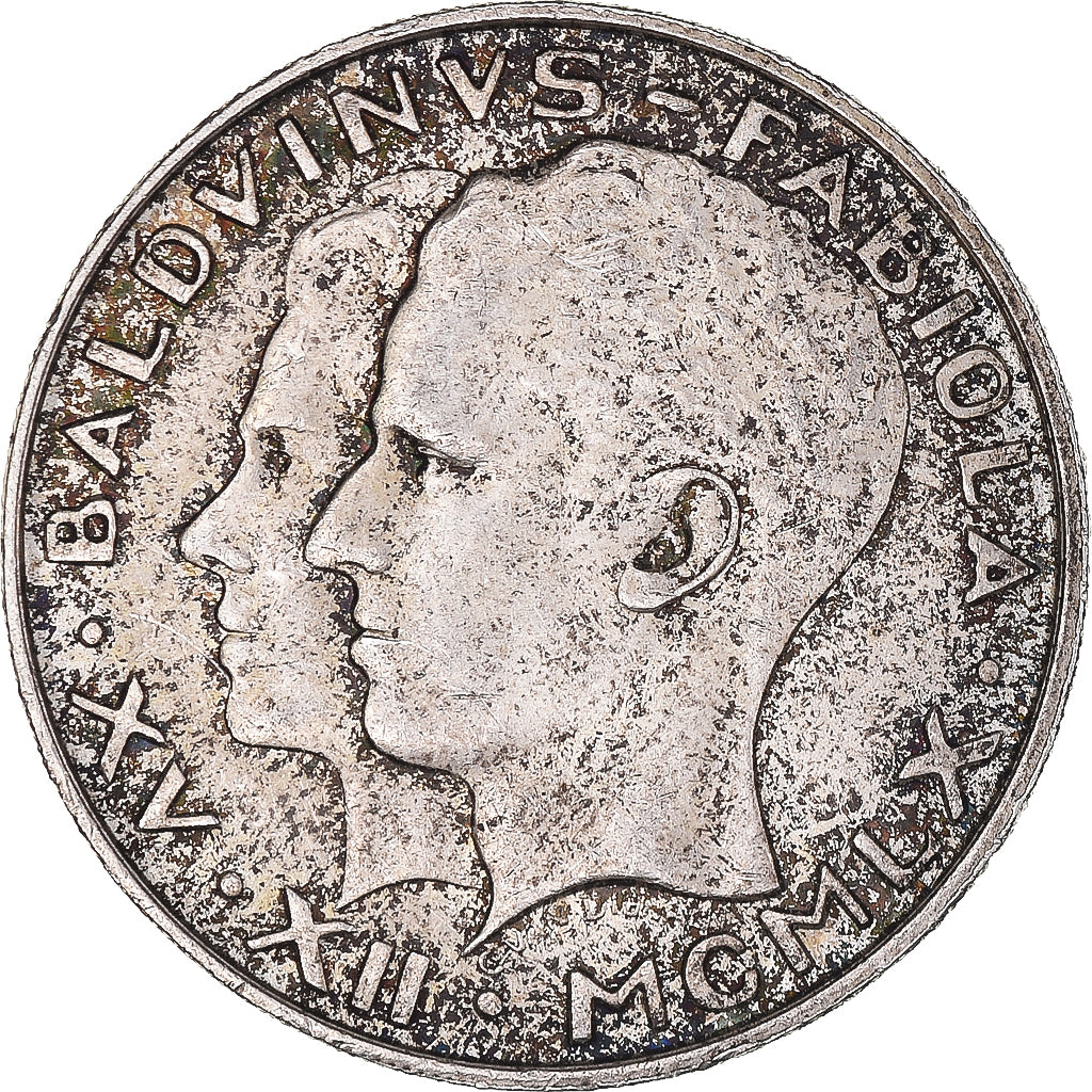 Monnaie, Belgique, Baudouin I, 50 Francs, 50 Frank, 1960, TTB+, Argent, KM:152.1