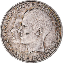 Coin, Belgium, Baudouin I, 50 Francs, 50 Frank, 1960, AU(50-53), Silver