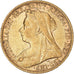 Moneda, Australia, Victoria, Sovereign, 1897, Melbourne, MBC+, Oro, KM:13