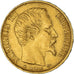 Münze, Frankreich, Napoleon III, 20 Francs, 1859, Strasbourg, SS, Gold