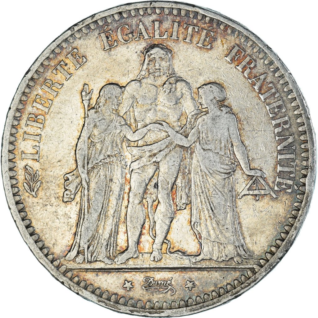 Coin, France, Hercule, 5 Francs, 1849, Paris, VF(30-35), Silver, KM:756.1
