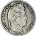 Moneda, Francia, Louis-Philippe, 5 Francs, 1840, Bordeaux, BC+, Plata, KM:749.7