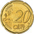 Greece, 20 Euro Cent, 2009, Athens, AU(55-58), Brass, KM:212