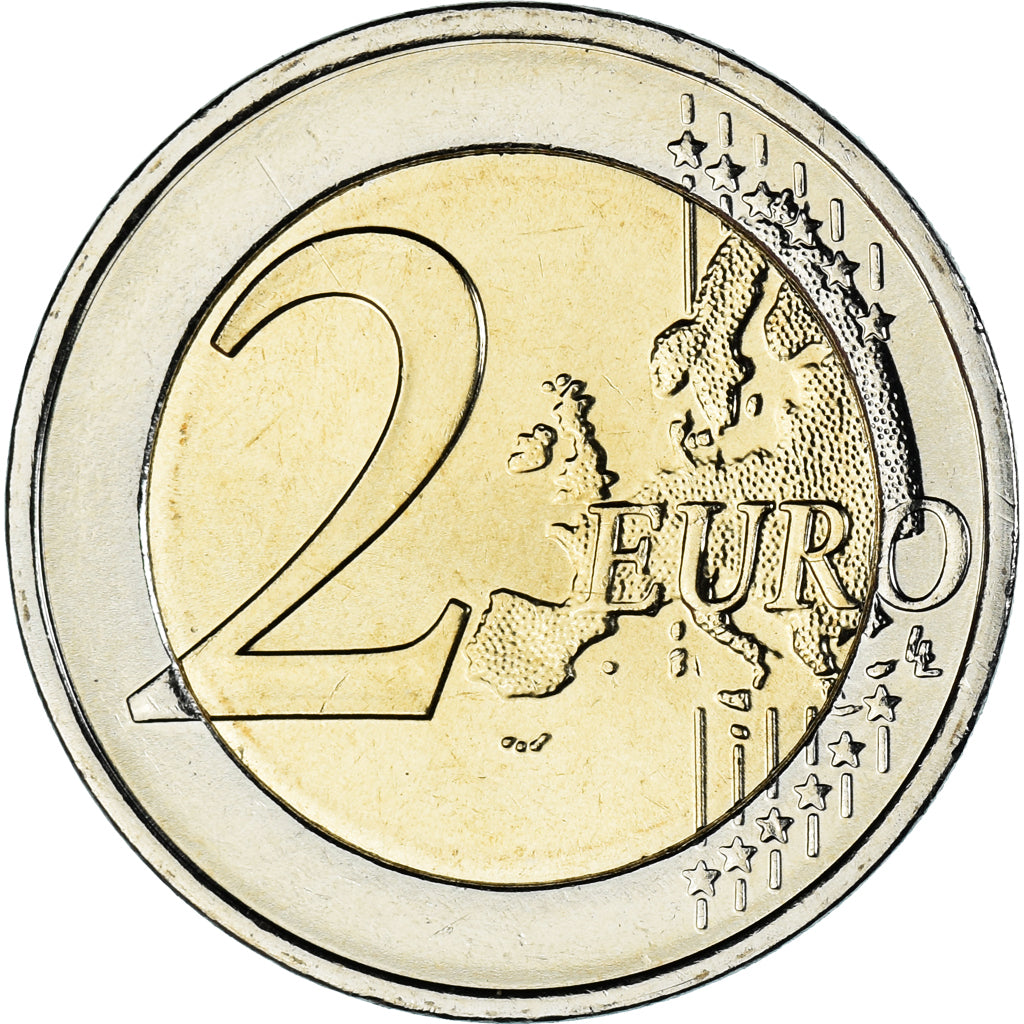 Greece, 2 Euro, 2009, Athens, MS(60-62), Bi-Metallic, KM:215