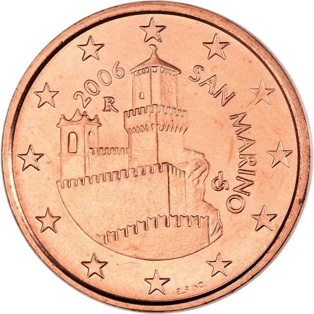 San Marino, 5 Euro Cent, 2006, Rome, AU(55-58), Copper Plated Steel, KM:442