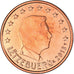 Luxemburgo, 5 Euro Cent, 2013, AU(55-58), Aço Cromado a Cobre, KM:77