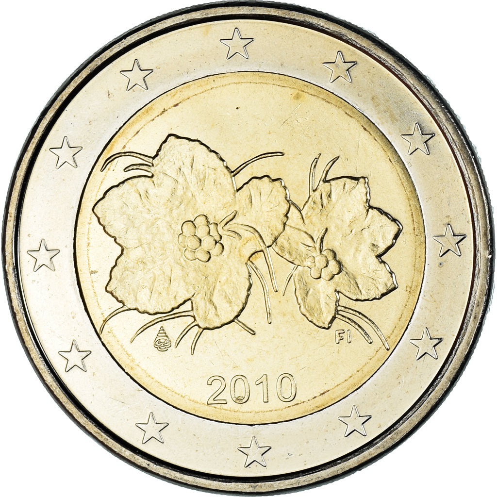 Finland, 2 Euro, 2010, Vantaa, MS(60-62), Bi-Metallic, KM:130