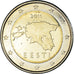 Estonia, 2 Euro, 2011, Vantaa, MS(60-62), Bi-Metallic, KM:68