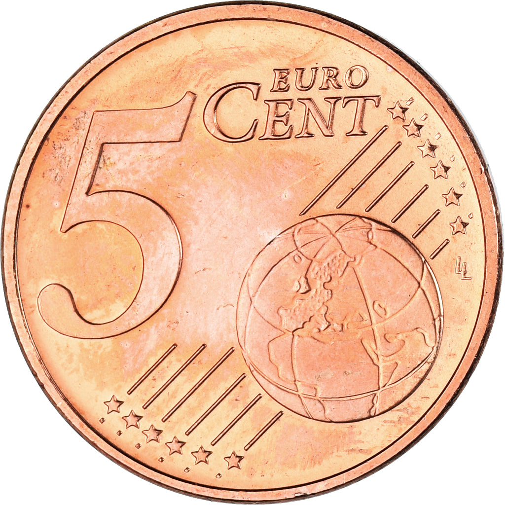 Oostenrijk, 5 Euro Cent, 2012, Vienna, PR, Copper Plated Steel, KM:3084