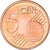 Oostenrijk, 5 Euro Cent, 2012, Vienna, PR, Copper Plated Steel, KM:3084