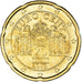Oostenrijk, 20 Euro Cent, 2010, Vienna, PR, Tin, KM:3140