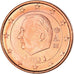 Belgique, Euro Cent, 2013, Bruxelles, SUP, Cuivre plaqué acier, KM:274