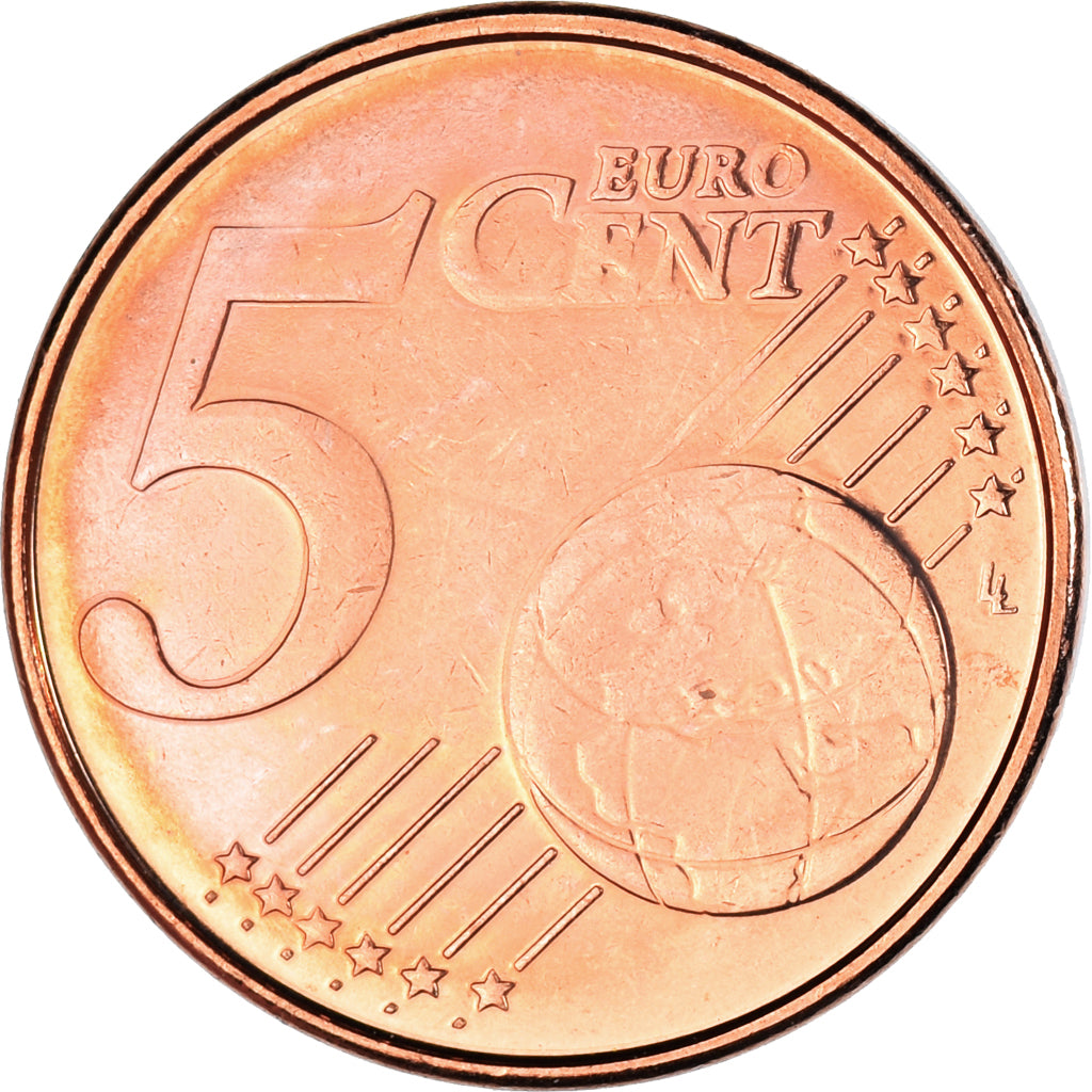 Bélgica, 5 Euro Cent, 2013, Brussels, EBC, Cobre chapado en acero, KM:276