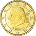 Belgium, 10 Euro Cent, 2012, Brussels, AU(55-58), Brass, KM:277