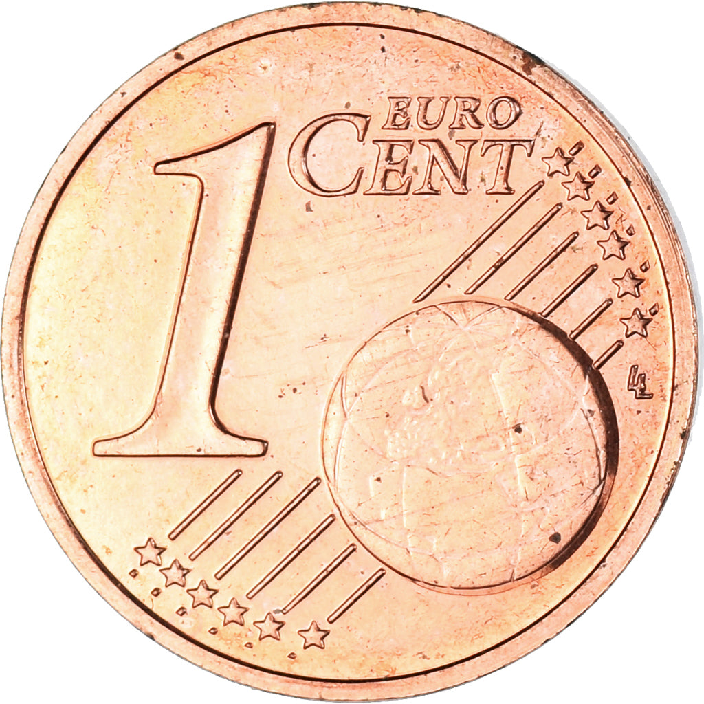 Monaco, Euro Cent, 2013, AU(55-58), Copper Plated Steel, Gadoury:MC184